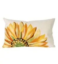 Trans Ocean Pillow Visions III Floral 100% Polyester Handmade 3216